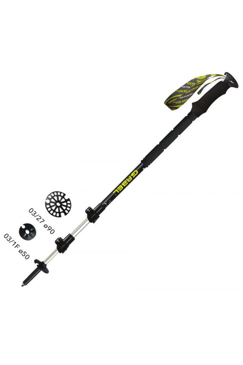 Trekkingstokken Multigrip Carbon Fl 2/7