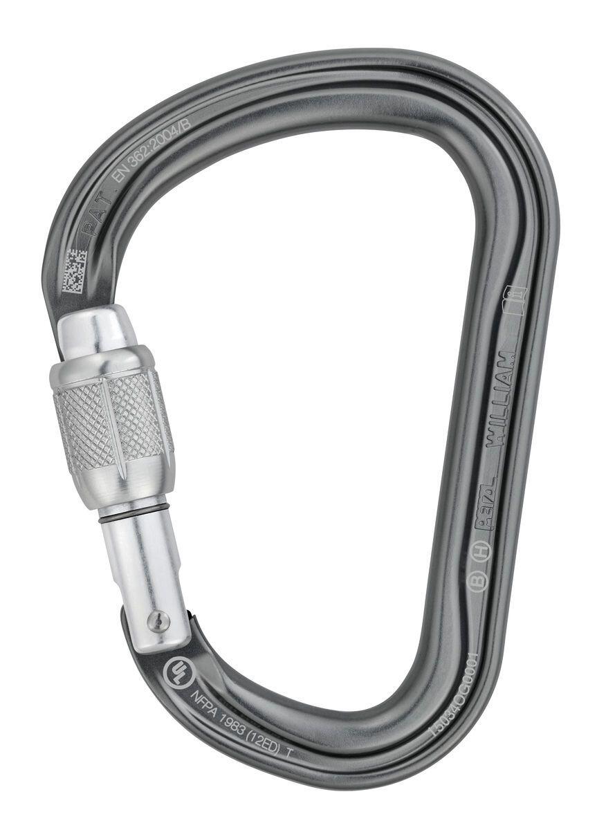 Mosquetón Petzl William de forma de pera [Cierre recto] 2/4
