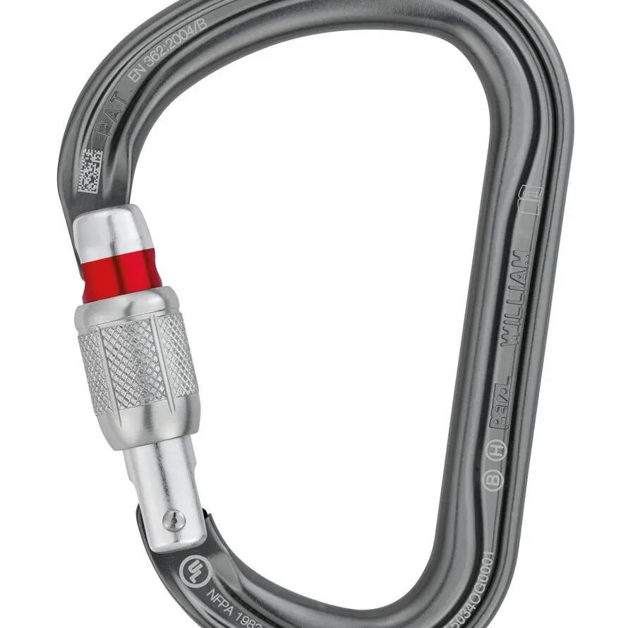 Petzl William Pear Shape Carabiner [Straight Lock]