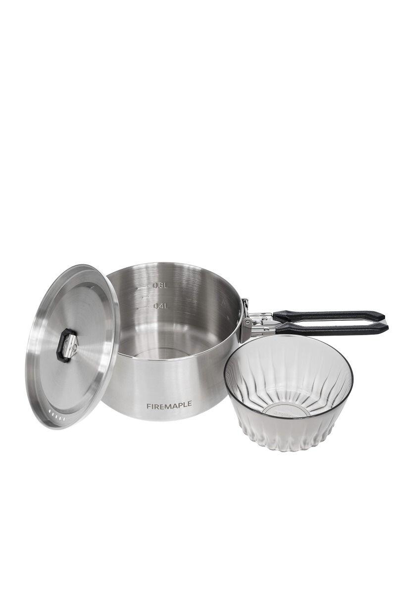 Garnek turystyczny Fire-maple Antracit pot 0,8l 2/4