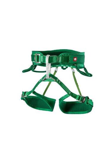 Harnais d’escalade Ocun Twist réglable, vert, rembourré, 4 porte-matériel