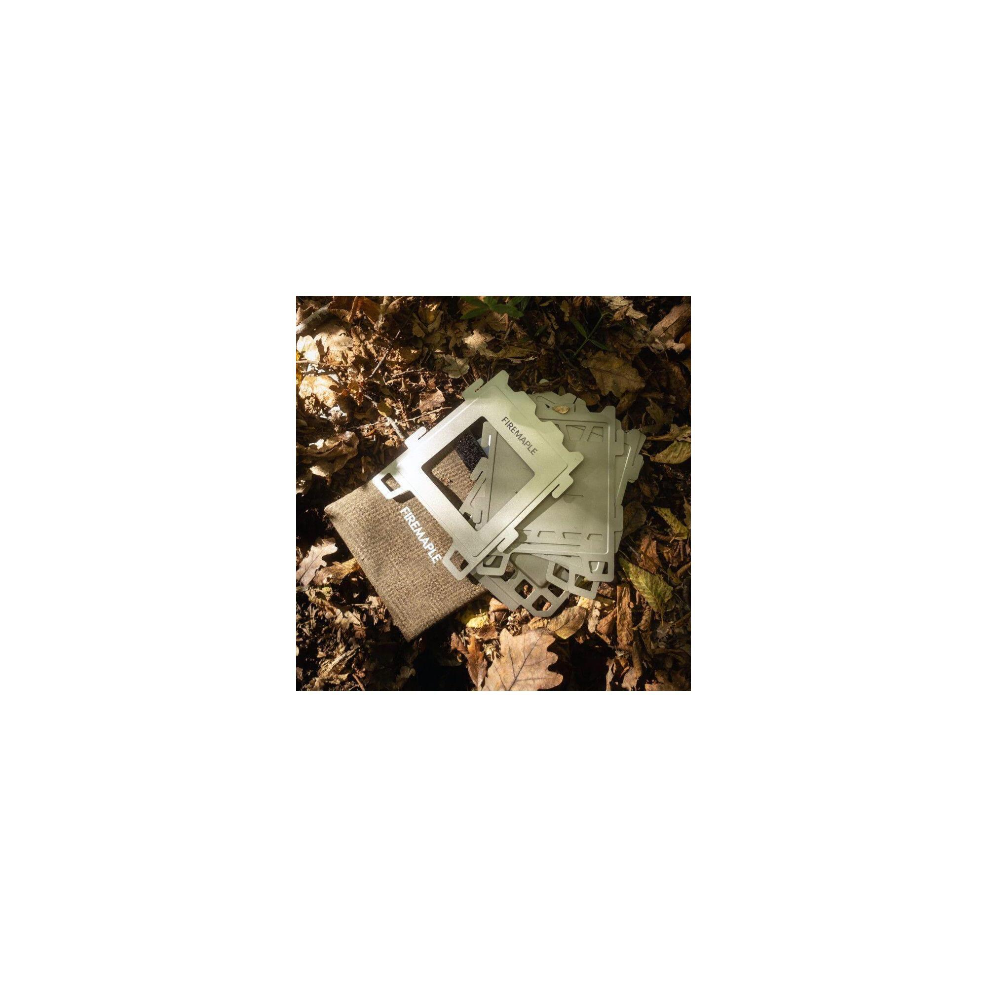 Arzător camping Fortress Titanium Wood Stove