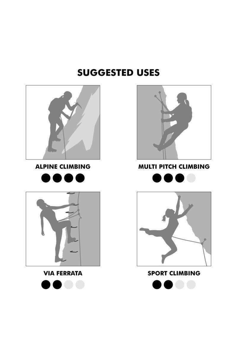 Imbracatura da arrampicata donna Anthea 3/7