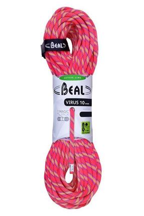 Corde dynamique Beal Virus 10 mm x 70 m marquage milieu faible force de choc