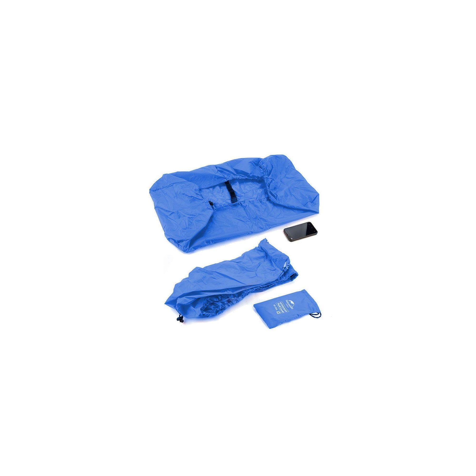 Husă de ploaie rucsac 30-50L albastru