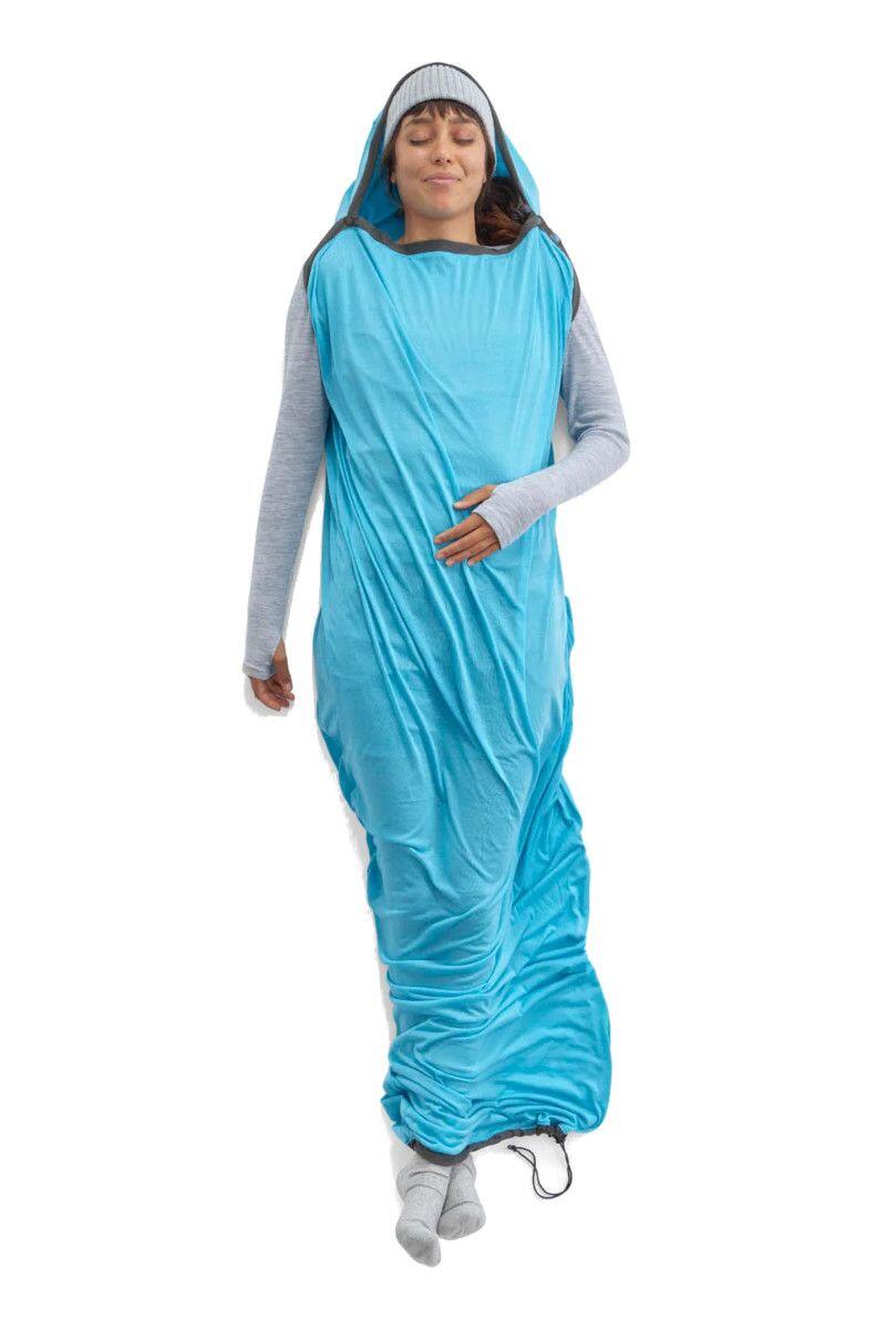 Wkładka Sea To Summit Breeze Mummy Standard-Blue Atoll/Beluga