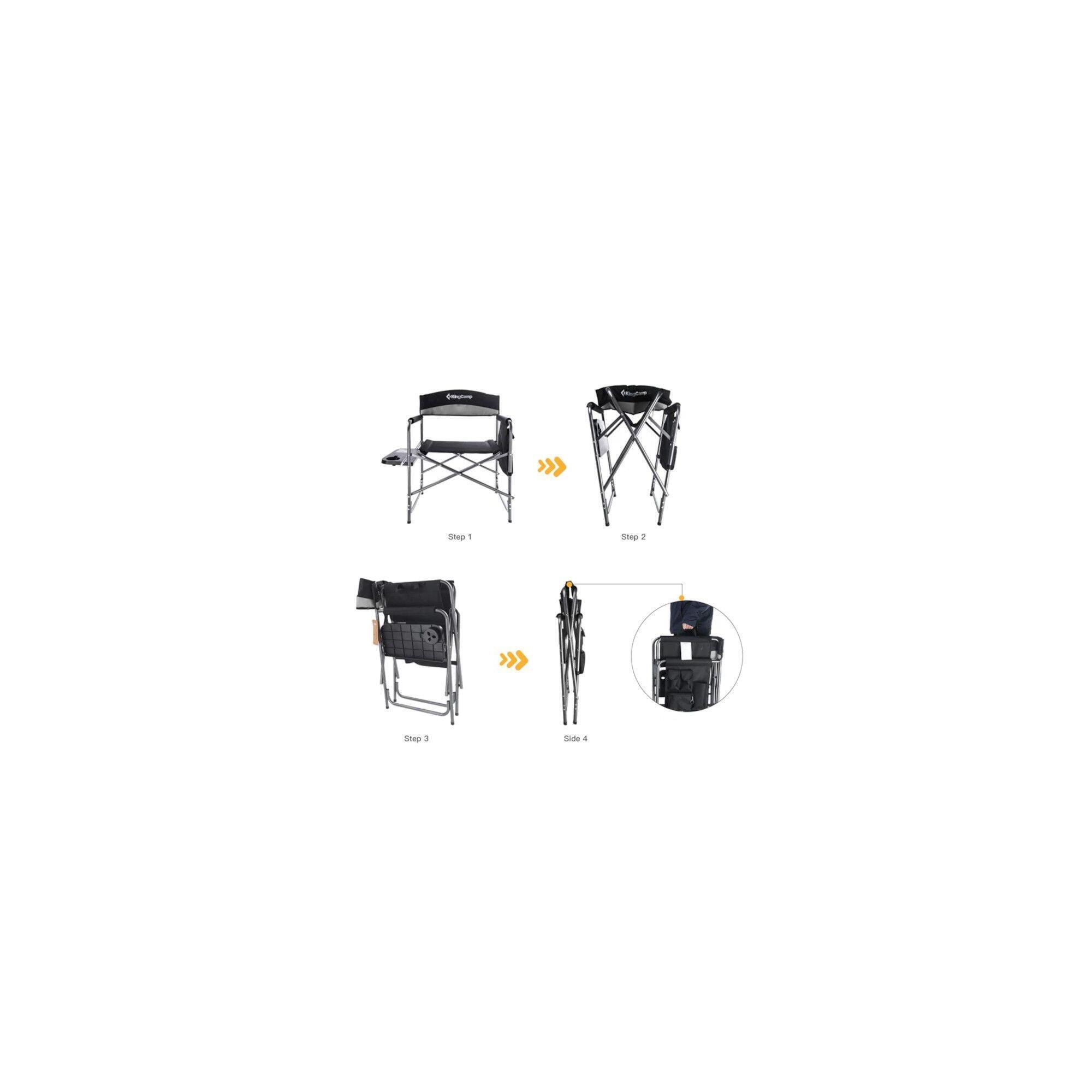 Scaun de camping Folding Director Chair KC1904