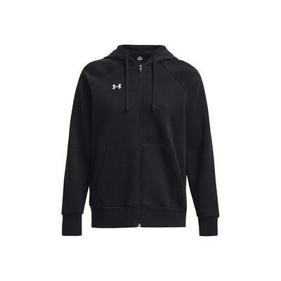 Felpa con cappuccio in pile da donna con zip integrale Under Armour Rival