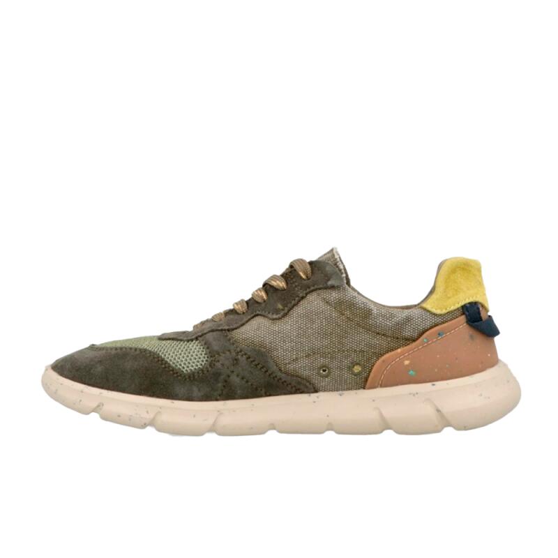 Zapatos Casual Homem Jeep Jm51004a Verde 3/5