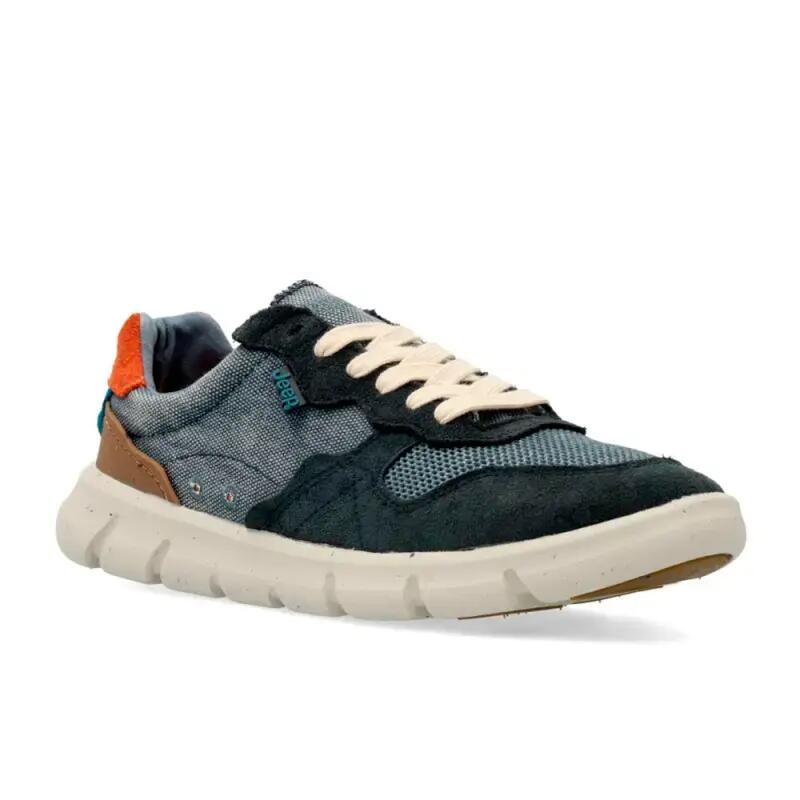 Zapatos Casual Hombre Jeep Jm51004a Azul 2/6