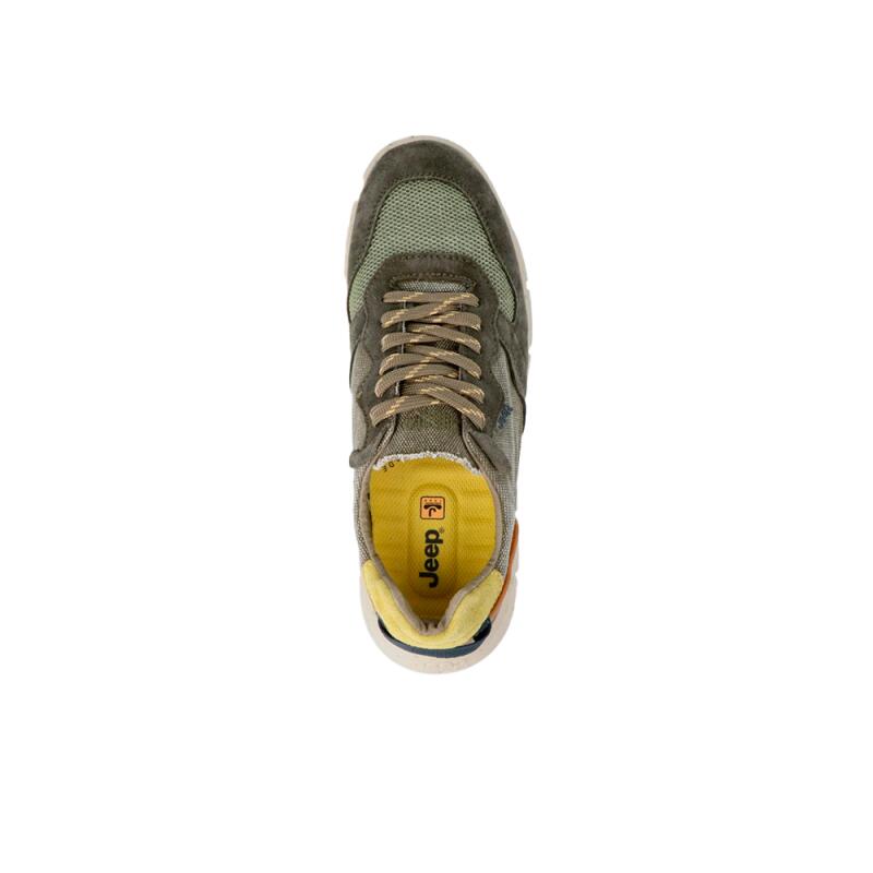 Zapatos Casual Homem Jeep Jm51004a Verde 4/5