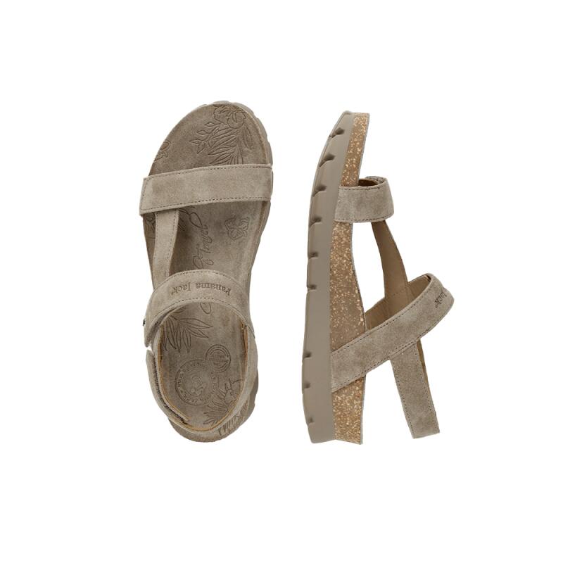 Sandalias Planas Mujer Panama Jack Selma Marrón 2/5