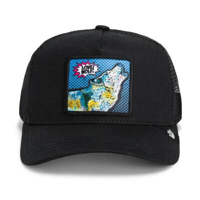 Cappello goorin bros popart lone wolf r black