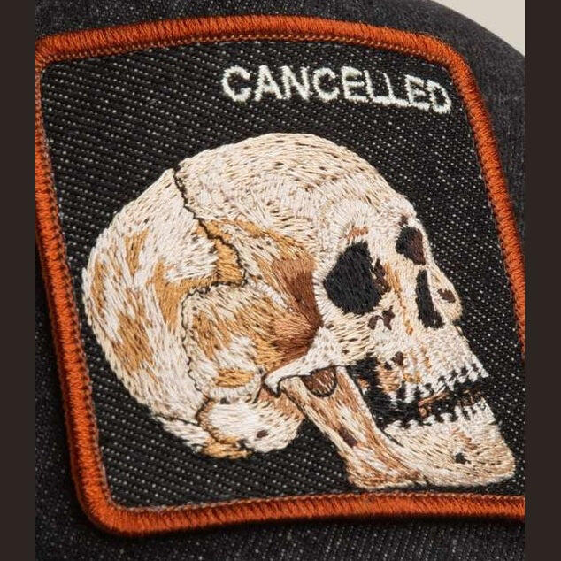 Cappello  Goorin Bros Denim Skull Denim 5/7