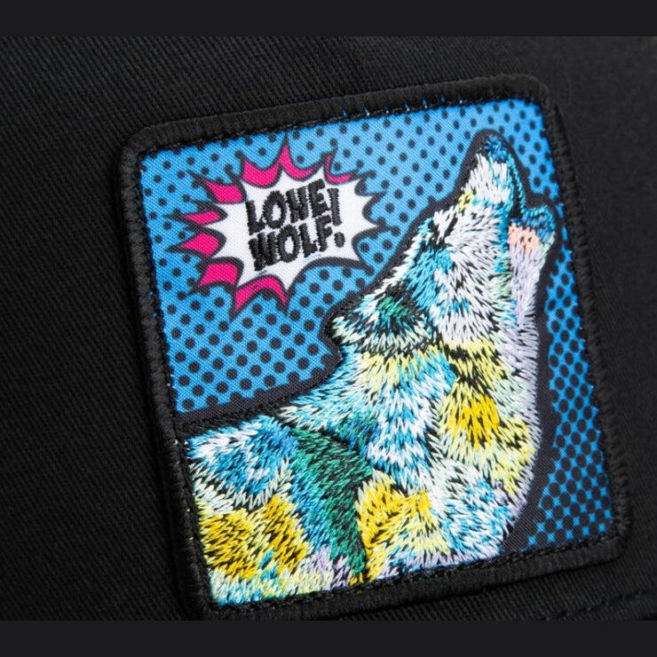 Cappello  Goorin Bros PopArt Lone Wolf r Black 5/7