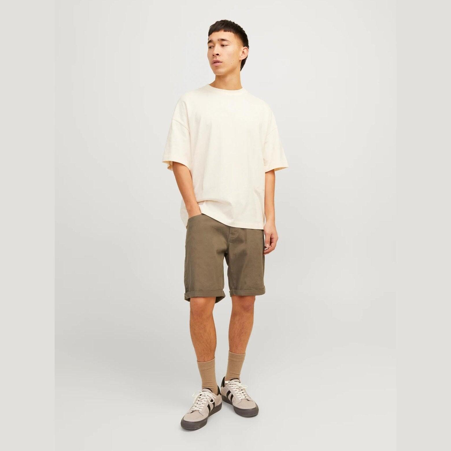 Shorts Jack & Jones Strick brown bungee cord 6/7