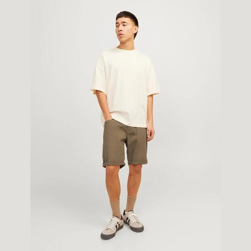 Shorts Jack & Jones Strick brown bungee cord