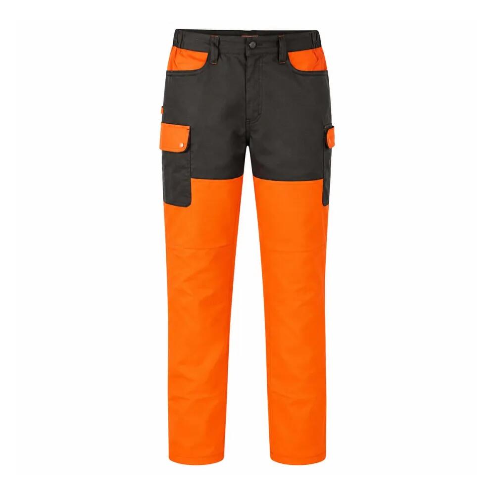 Pantalon Percussion tradition orange CE  6 poches 600 deniers 3/5