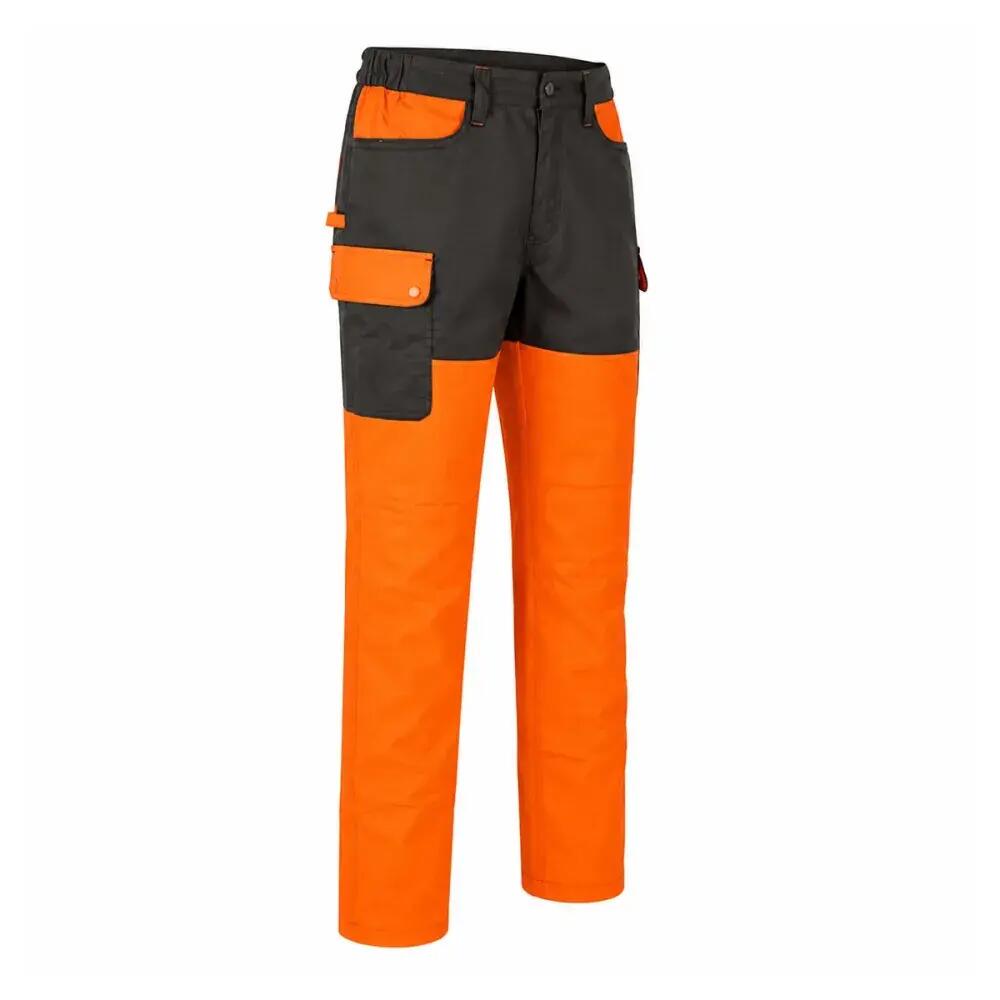 Pantalon Percussion tradition orange CE  6 poches 600 deniers 4/5
