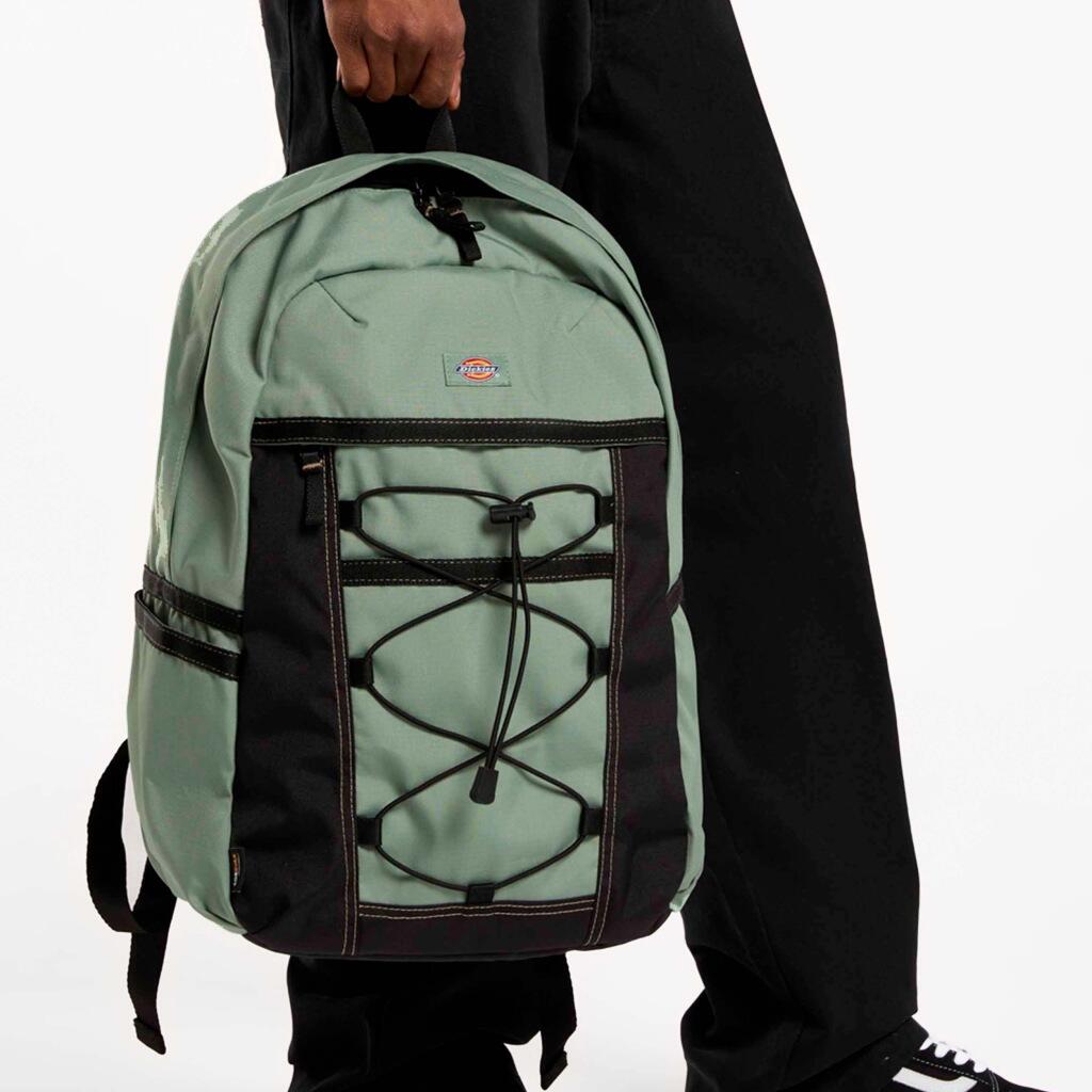 Zaino da uomo Dickies verde. 4/6