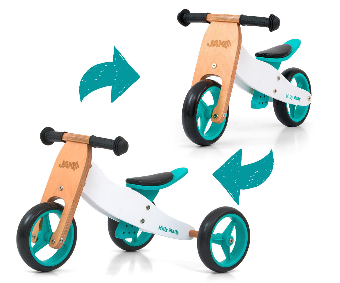 Ride On 2en1 JAKE CLASSIC MINT 4/5