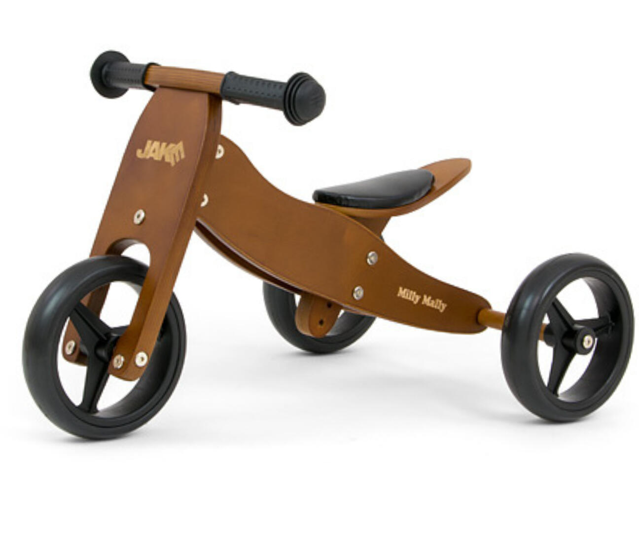 Milly Mally Pojazd Jake 2w1 Dark Natural