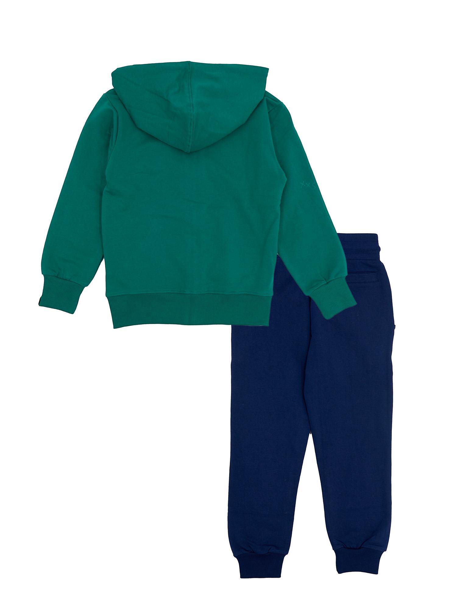 Chándal Leone 1947 Apparel infantil con capucha y cremallera completa 2/2