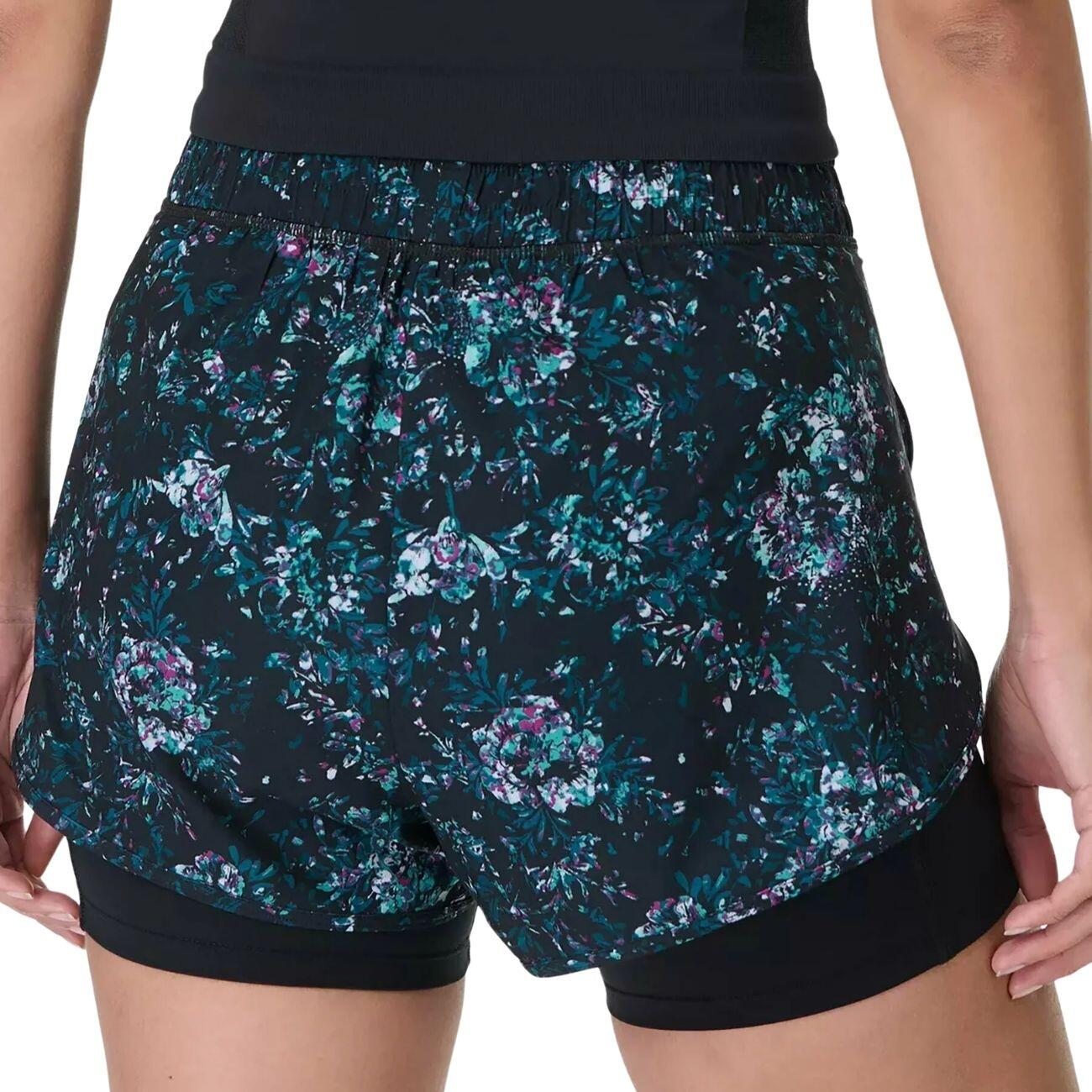 SWEATY BETTY Get Set 2-in-1 Multi Train Shorts Sportshort ZWARTE PIOENROOSPRINT 2/7