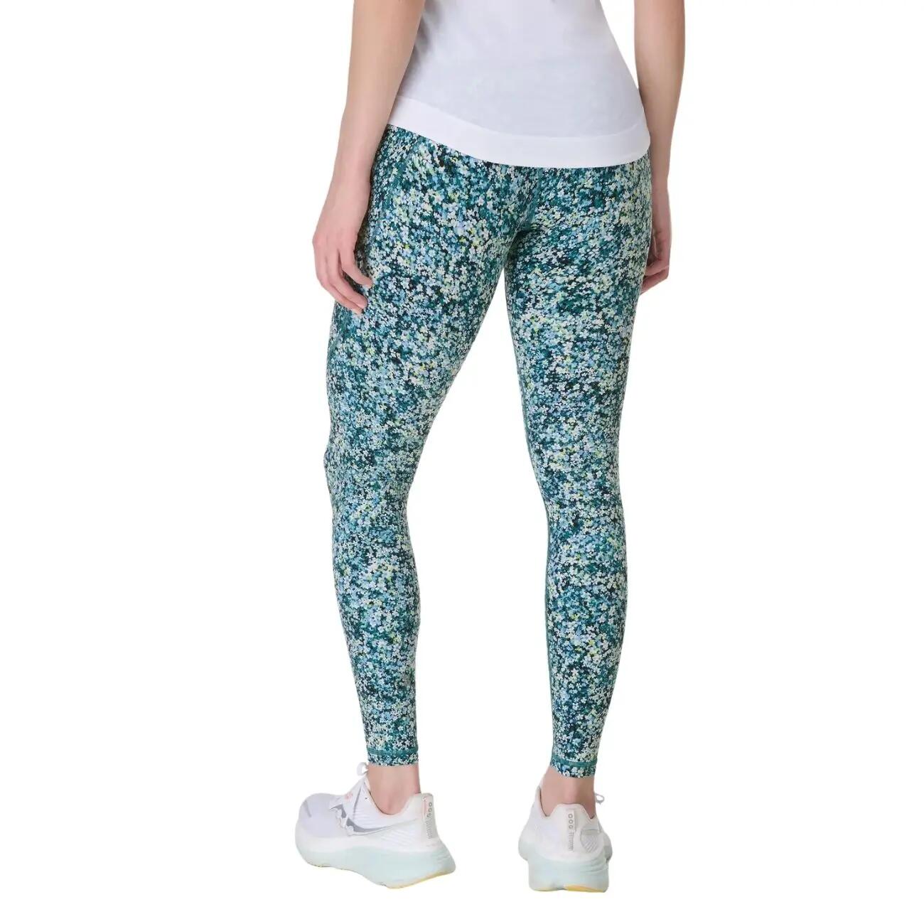 Sweaty Betty Power Gym Leggings Broek BLAUWE BLOEMENPRINT S 3/7