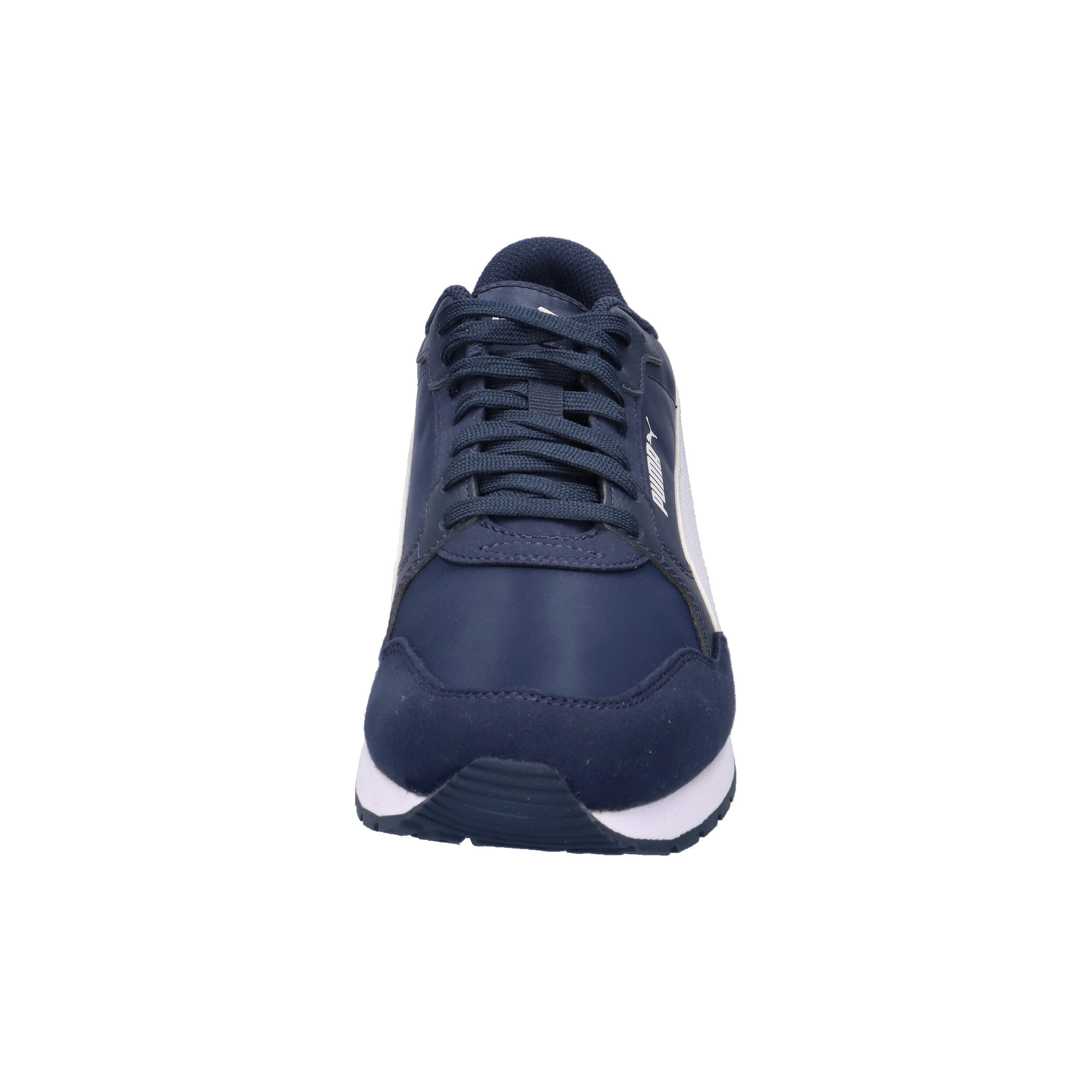 Sneakersy nylonowe unisex ST Runner v4 PUMA Club Navy White Blue 8/10
