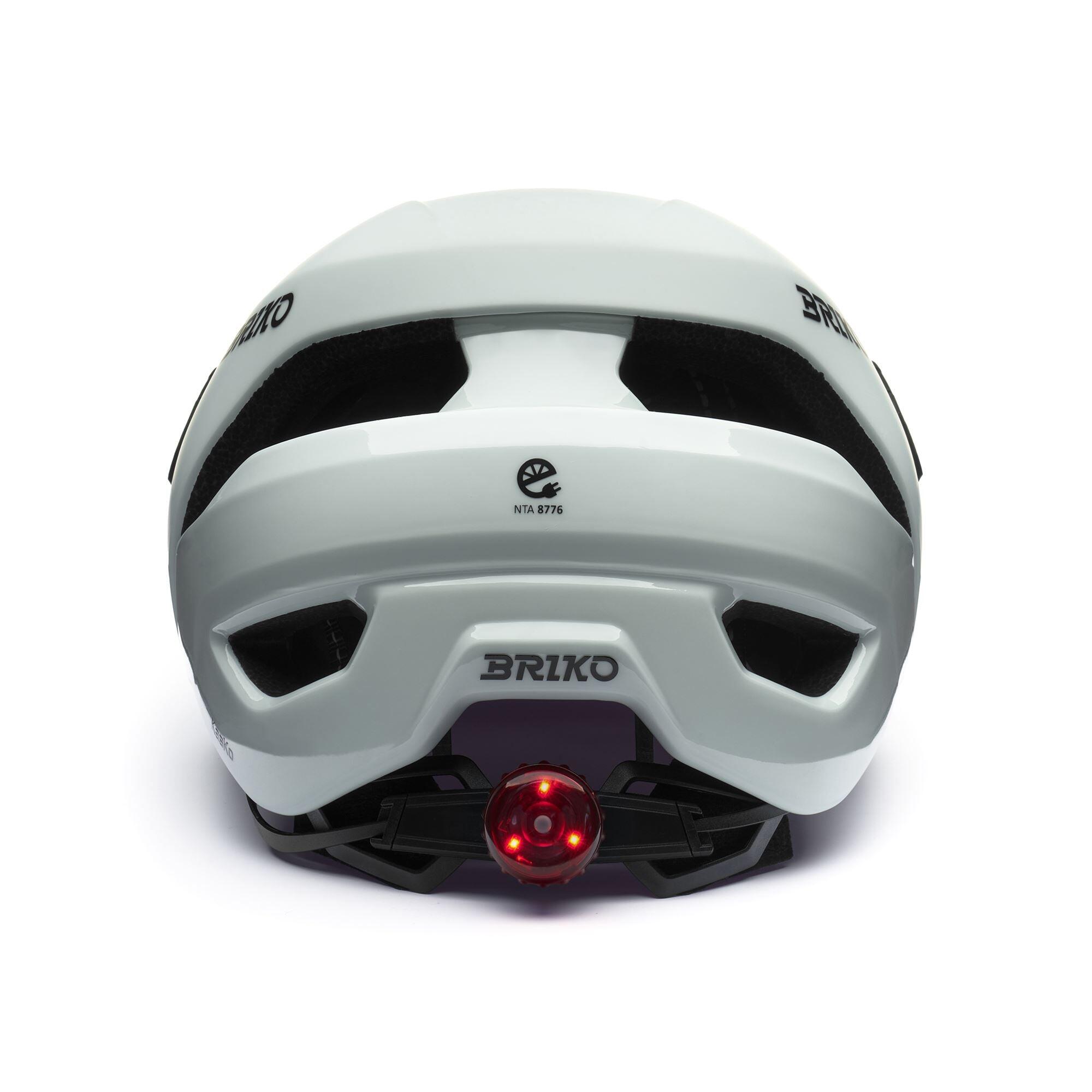 Casco KASKO per bici da strada bianco 5/6