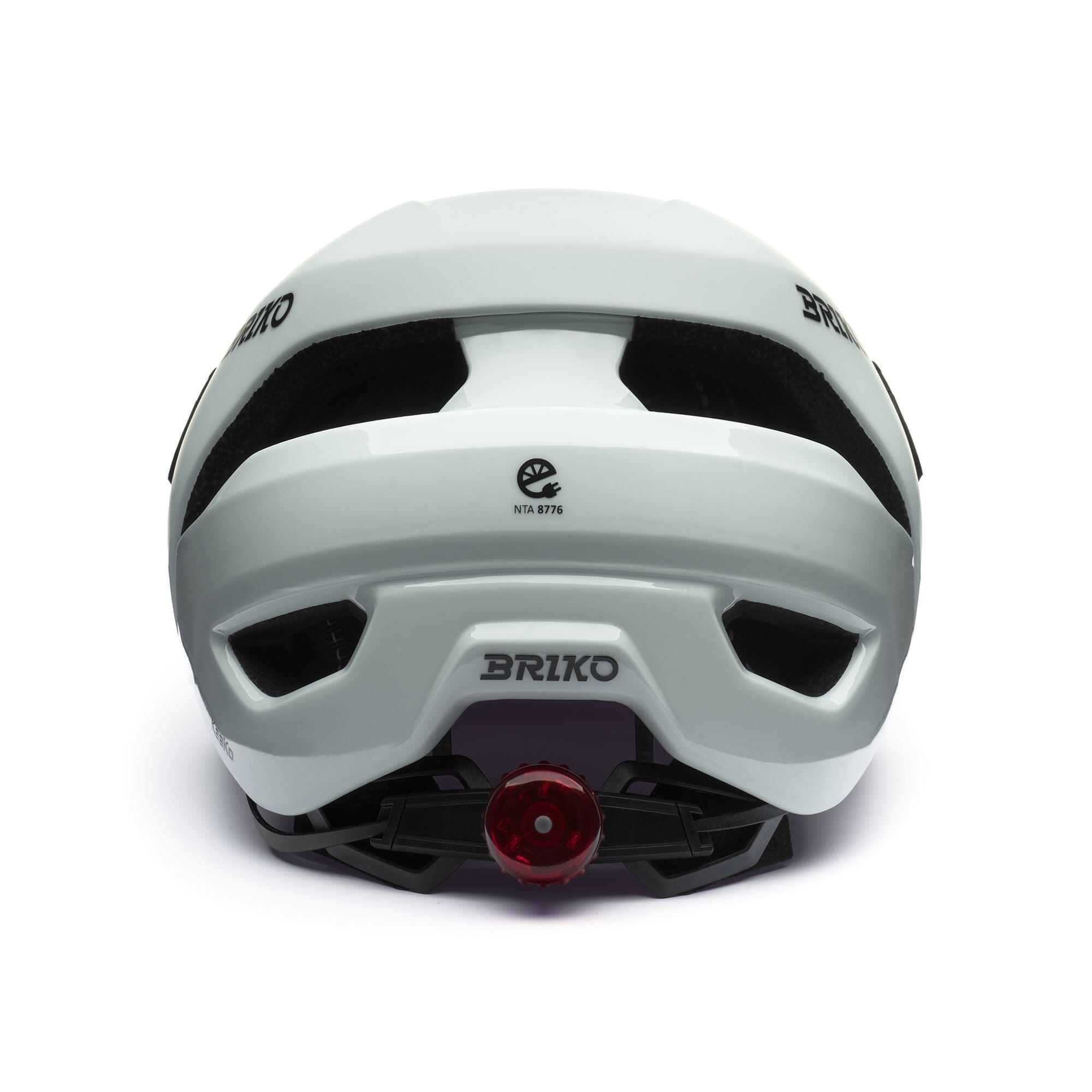 Casco KASKO per bici da strada bianco 4/6