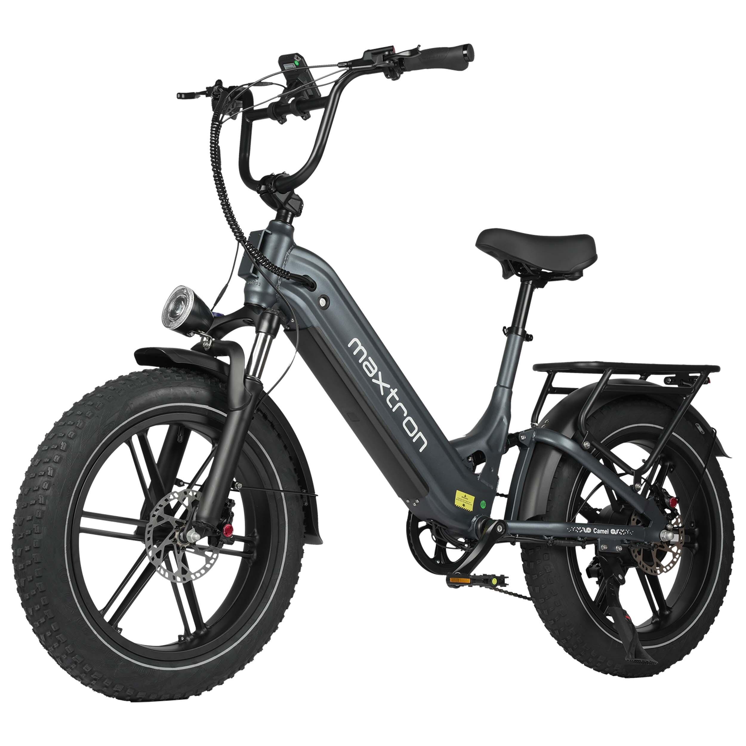 Camel vélo électrique 20 pouces fat bike 48V18Ah 250W 120KM Shimano 7 vitesses 2/5