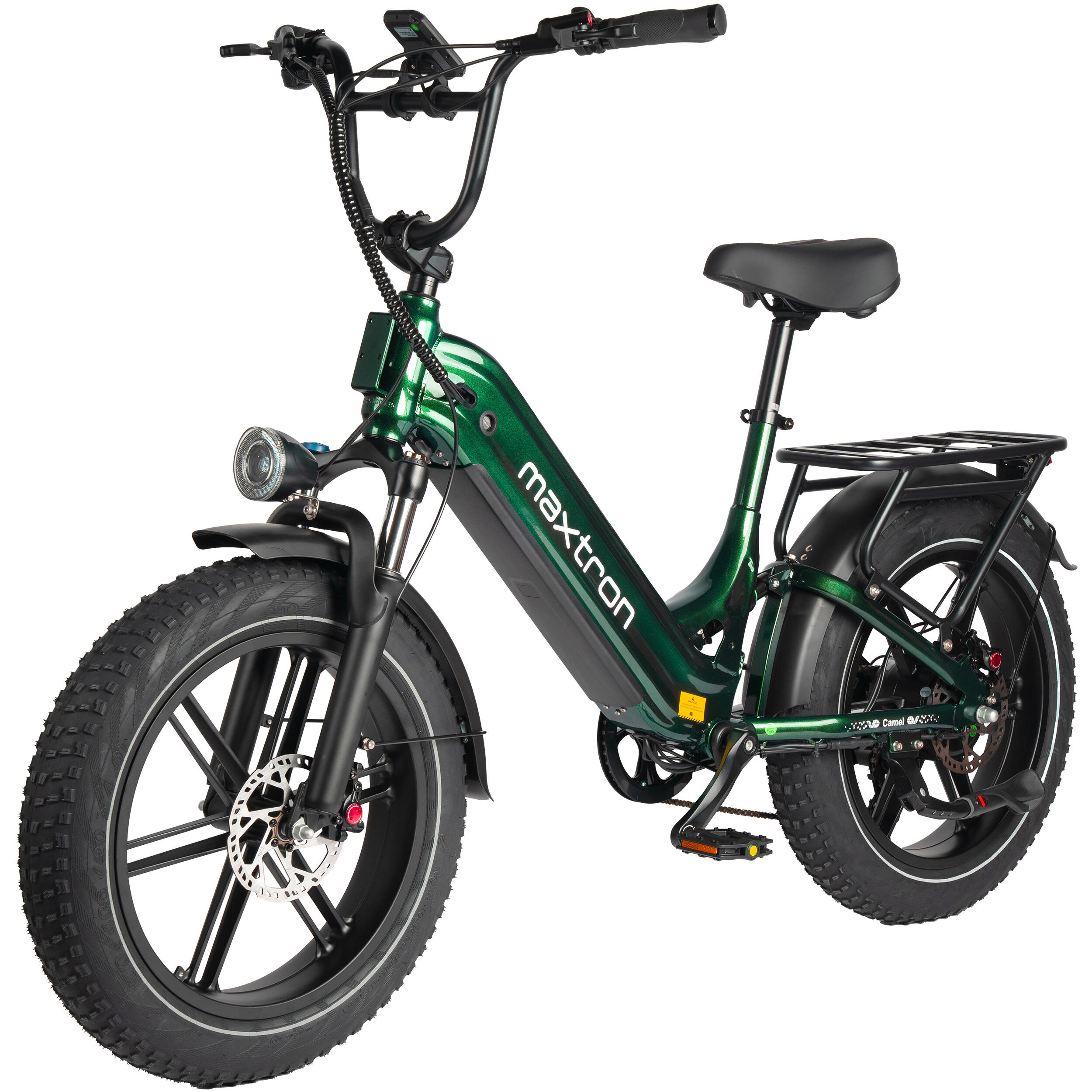 Camel vélo électrique 20 pouces fat bike 48V18Ah 250W 120KM Shimano 7 vitesses 2/5