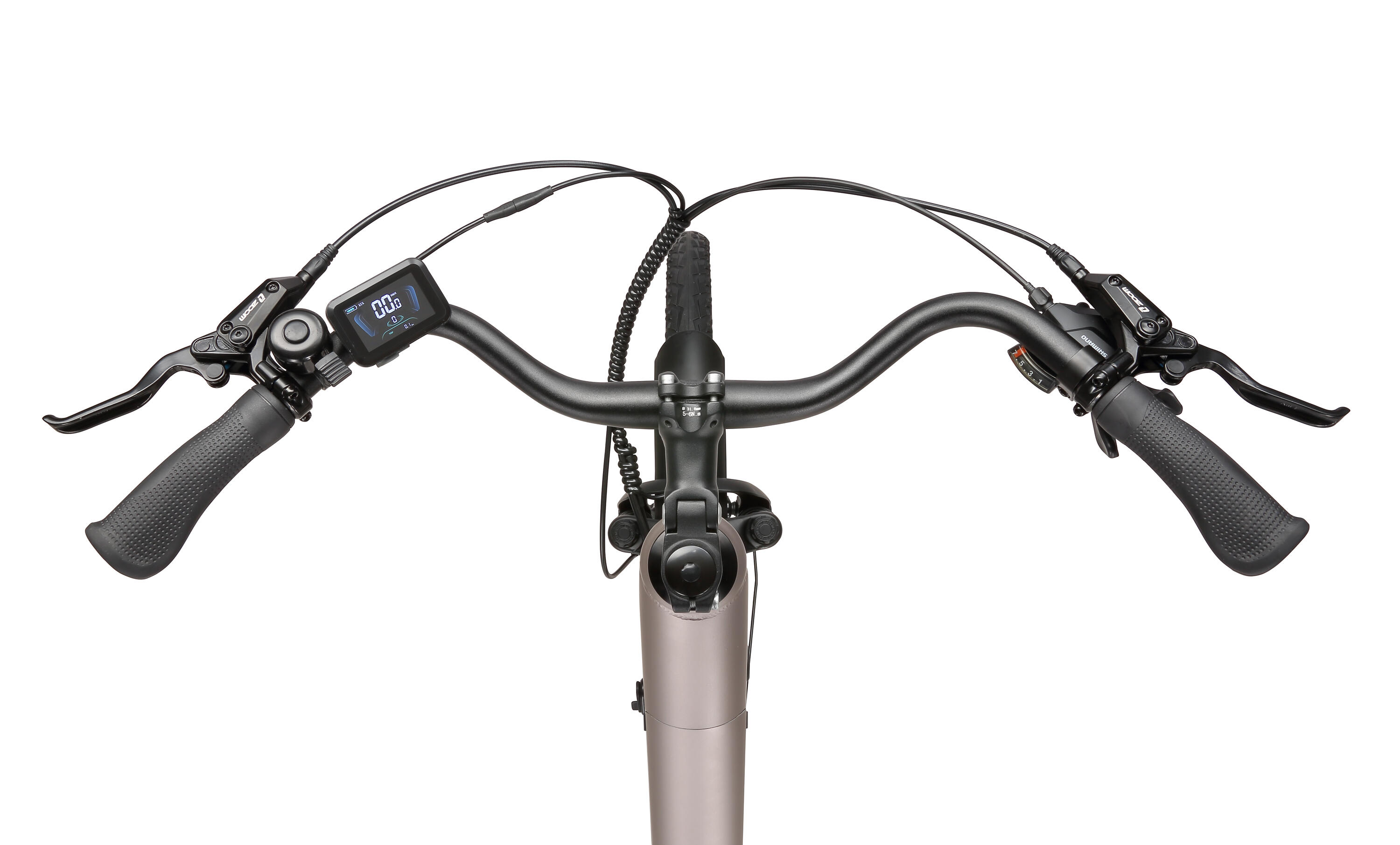 Lira Vélo Électrique Urbain 48V 15Ah 140 km Shimano 7 Vitesses 3/4