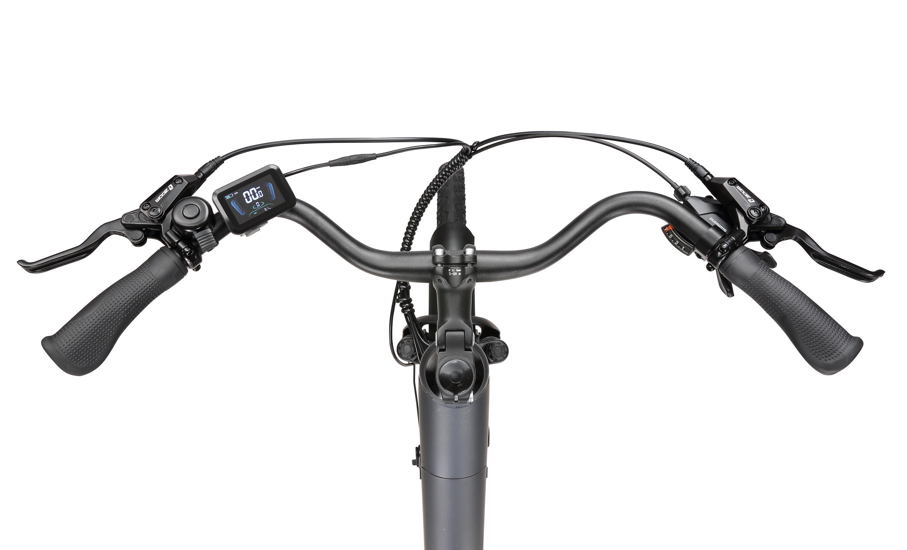 Lira Bicicleta Elétrica Urbana 48V 15Ah 140 km Shimano 7 Vel. 3/4