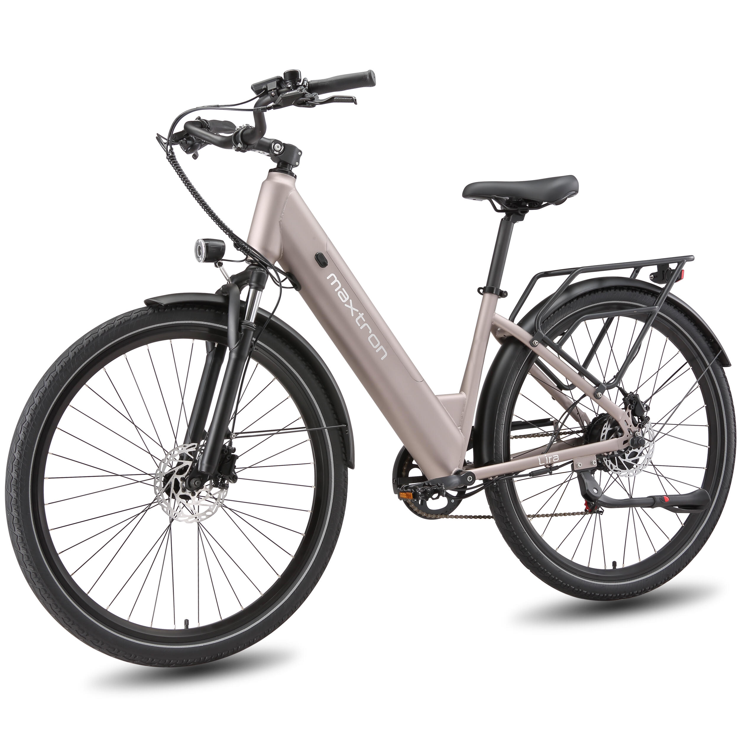 Lira Vélo Électrique Urbain 48V 15Ah 140 km Shimano 7 Vitesses 2/4