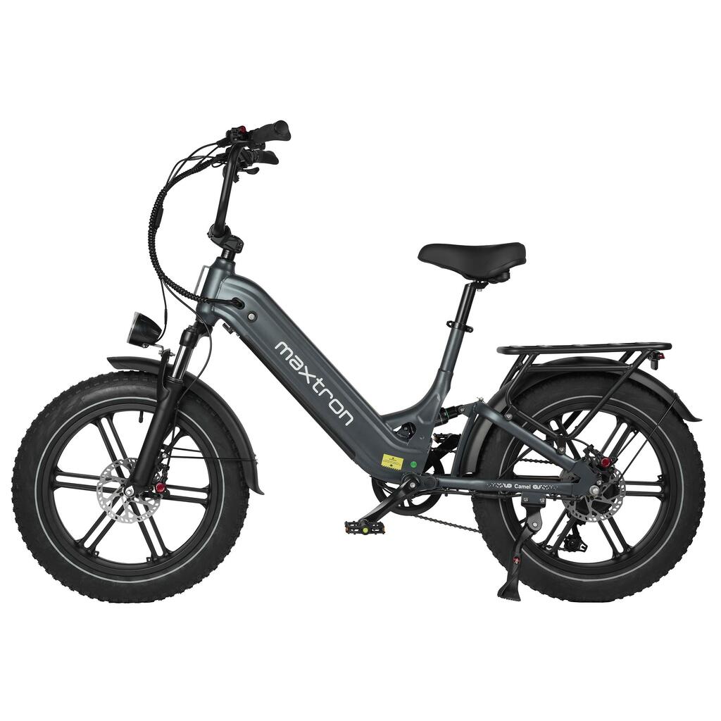 Camel 20 inch fat tire e-bike 48V18Ah 250W 120KM range Shimano 7 speed