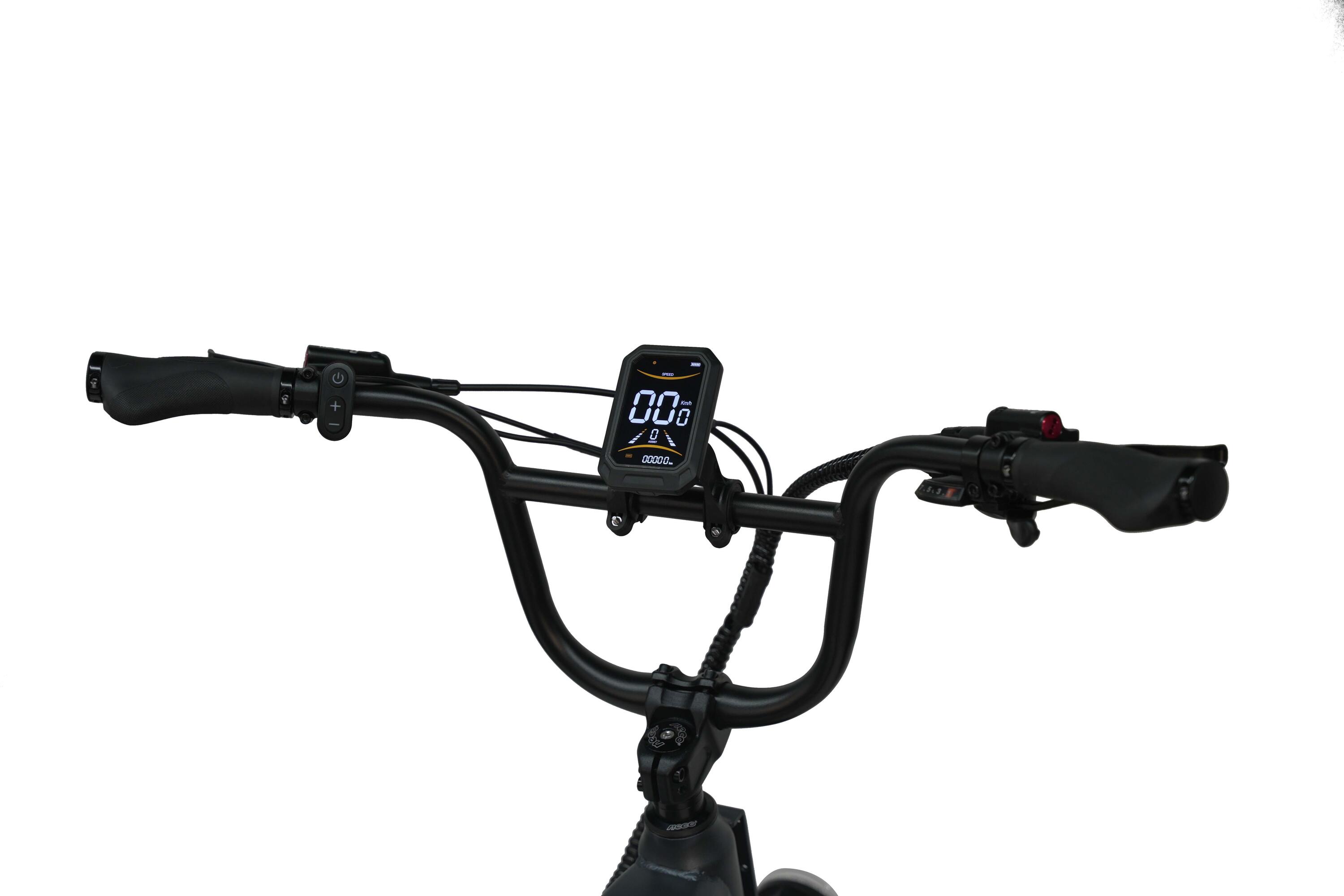Camel vélo électrique 20 pouces fat bike 48V18Ah 250W 120KM Shimano 7 vitesses 4/5