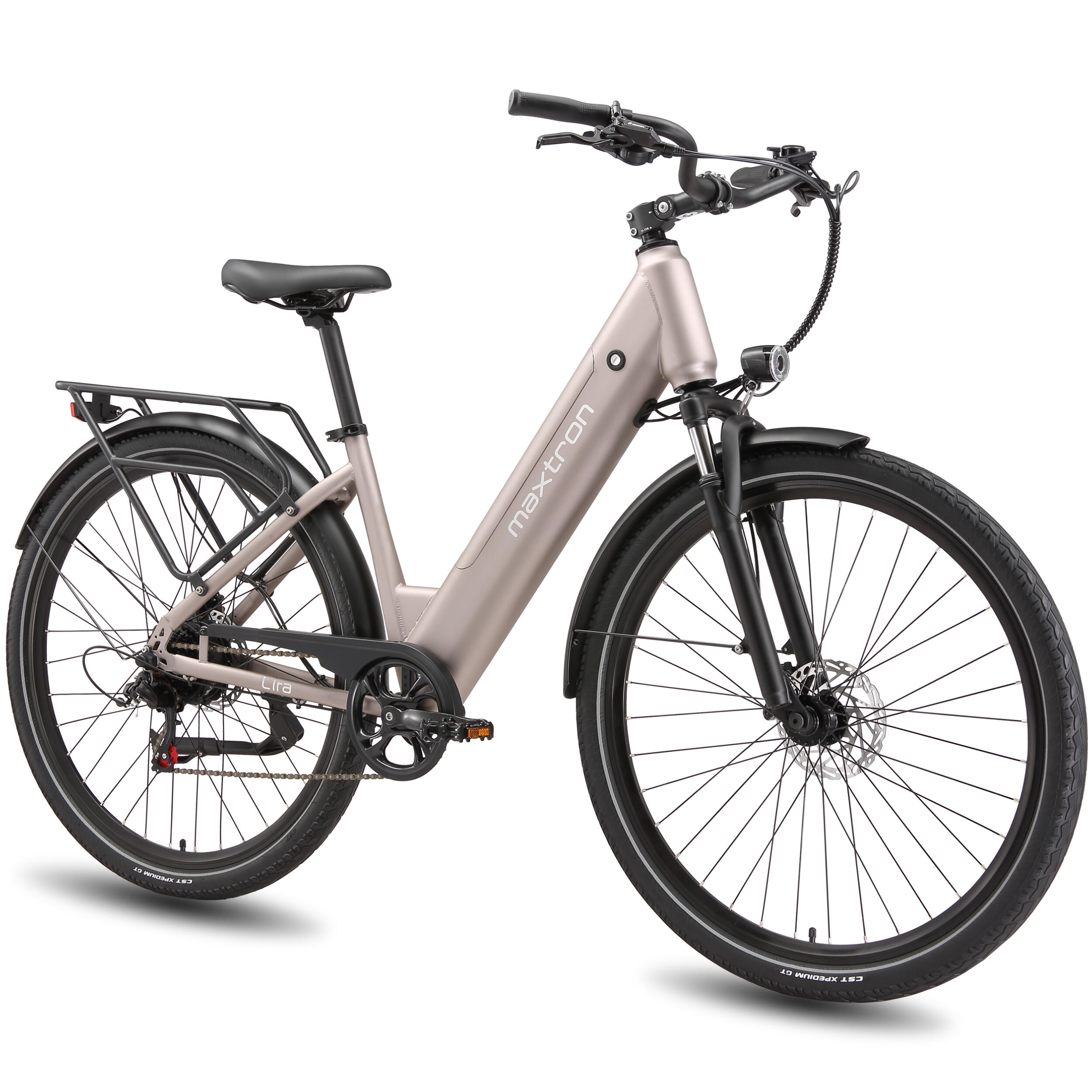 Lira Vélo Électrique Urbain 48V 15Ah 140 km Shimano 7 Vitesses 4/4