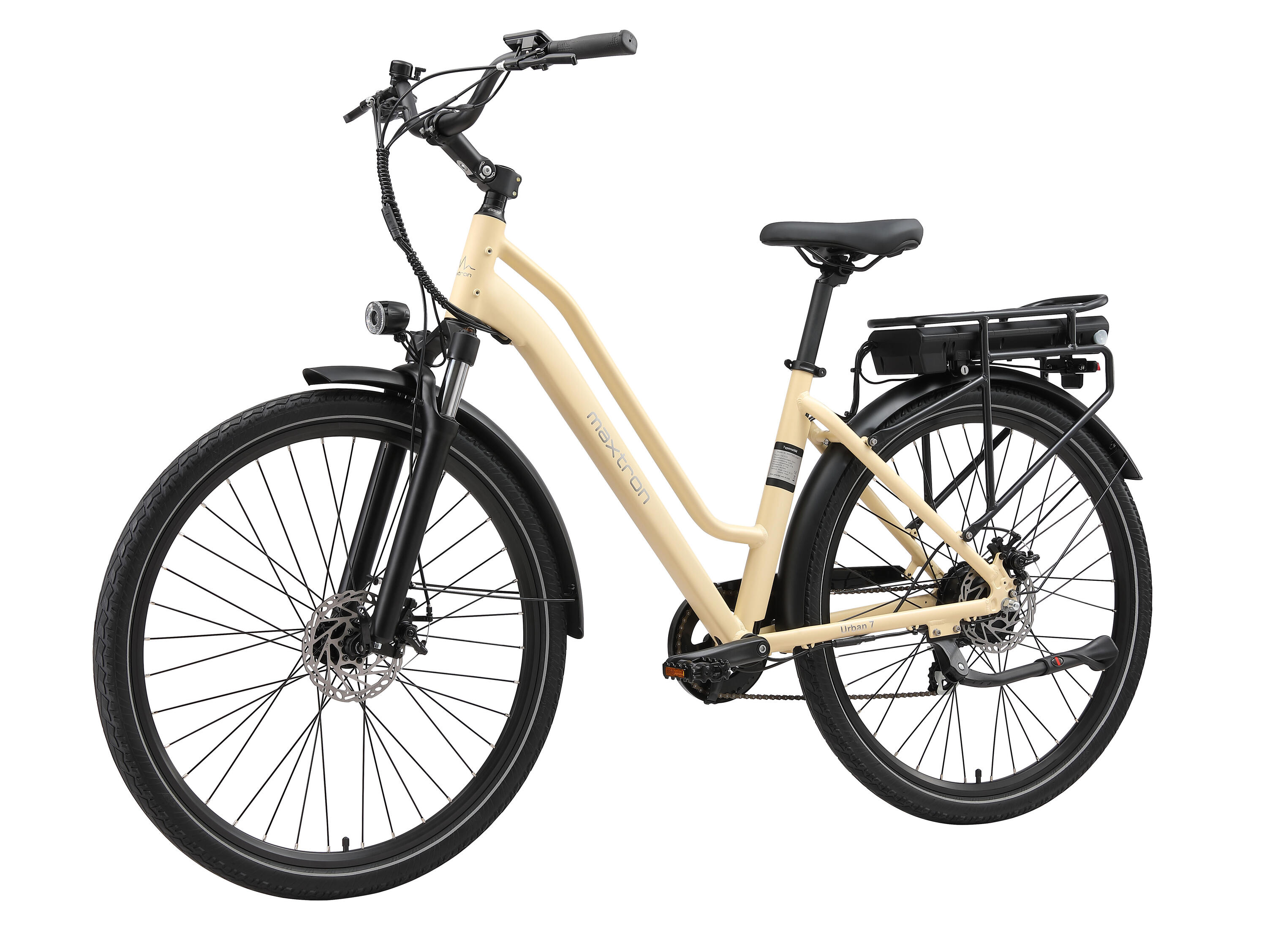 Urban 7 Vélo Électrique 250W 70km Shimano 7 Vitesses Urbain 2/4