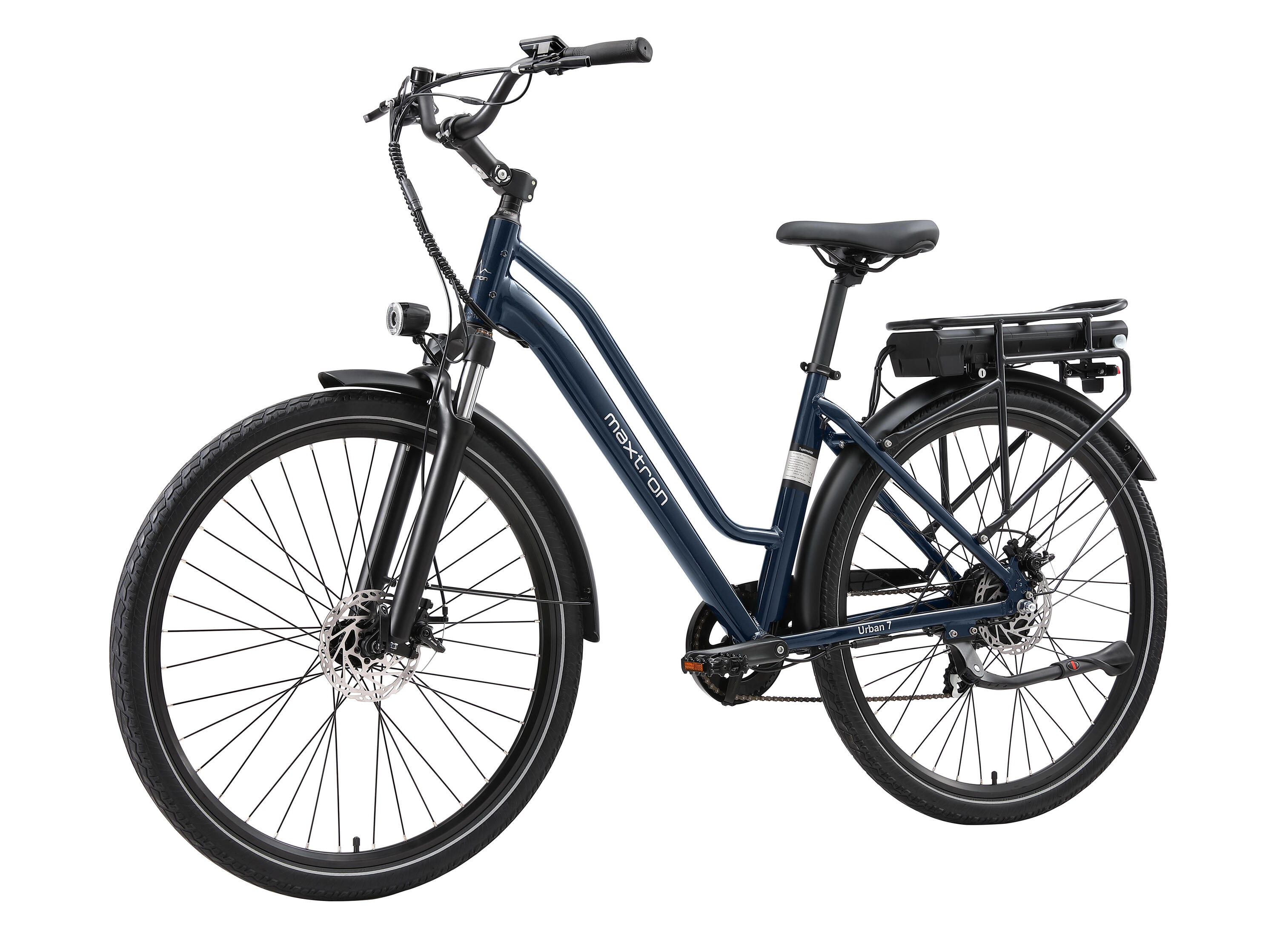 Urban 7 Vélo Électrique 250W 70km Shimano 7 Vitesses Urbain 2/4