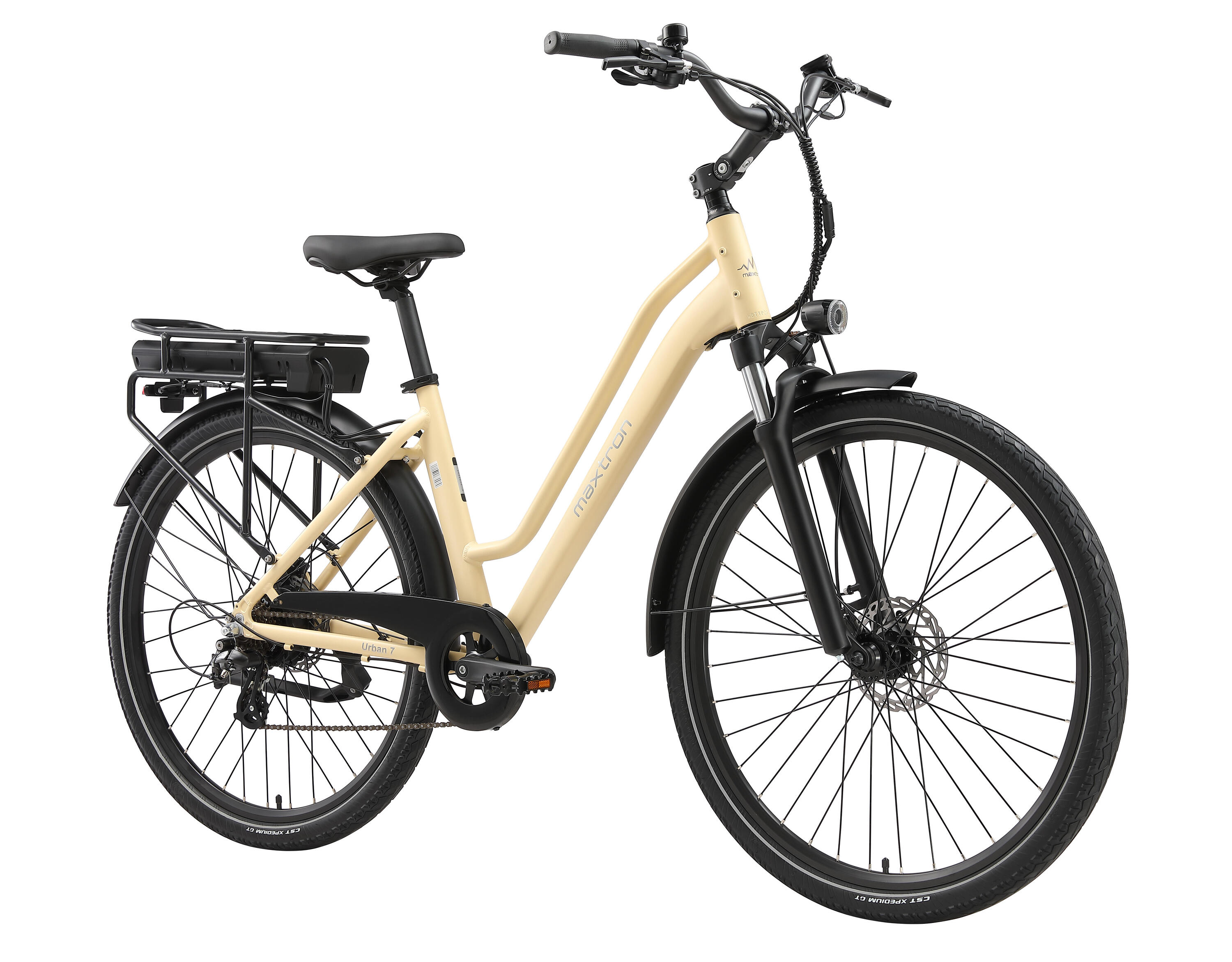 Urban 7 Vélo Électrique 250W 70km Shimano 7 Vitesses Urbain 4/4