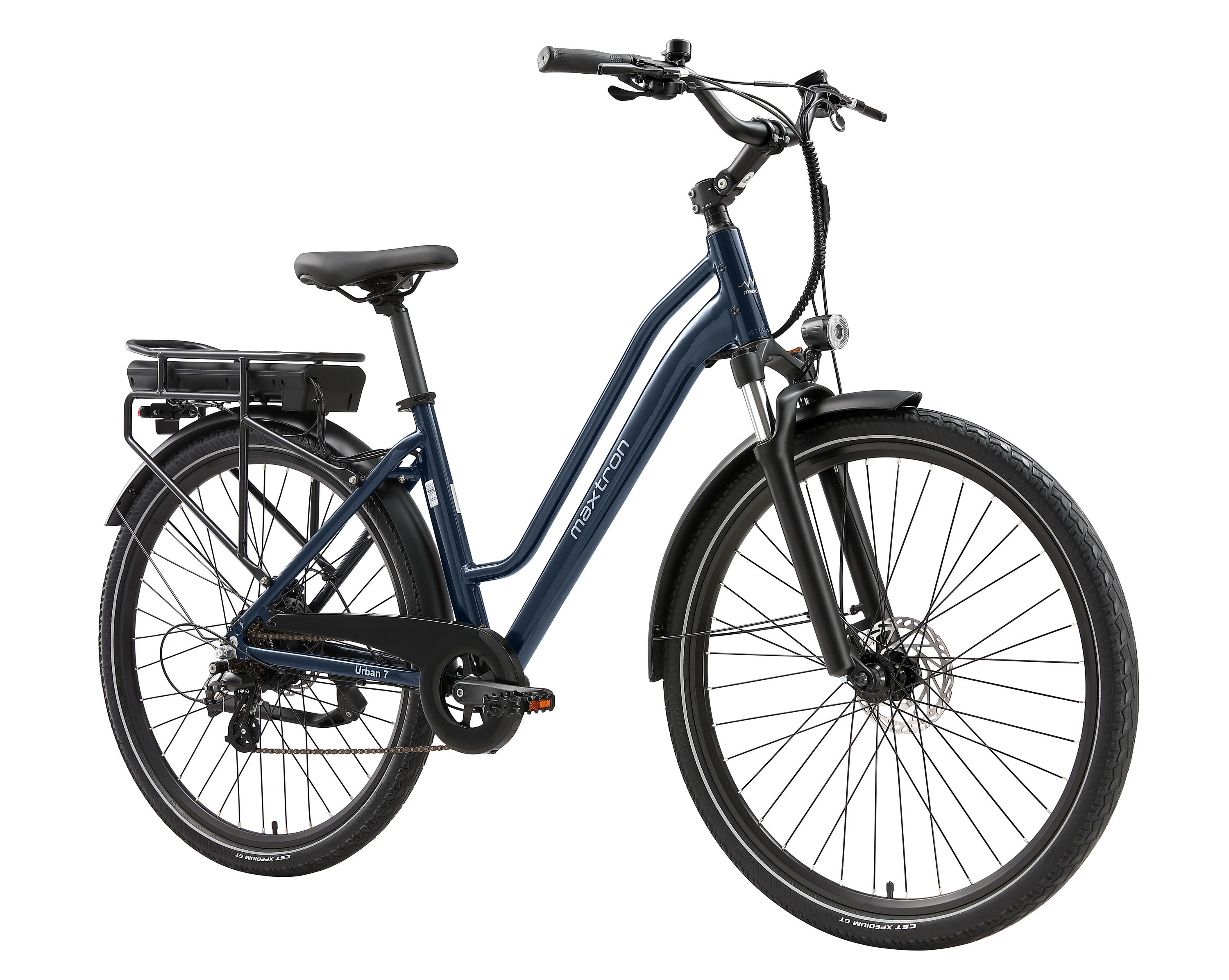 Urban 7 Vélo Électrique 250W 70km Shimano 7 Vitesses Urbain 4/4