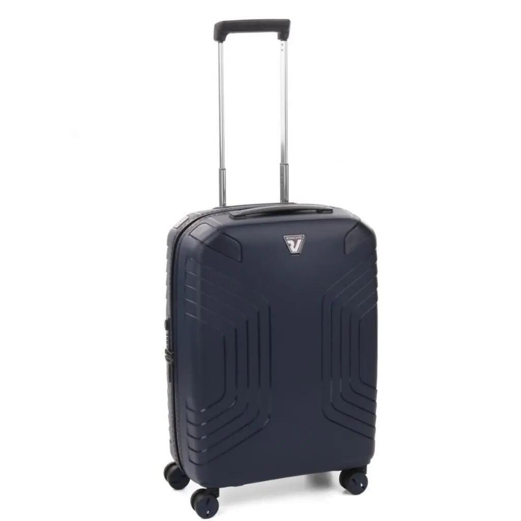 Roncato Ypsilon Carry On 55cm Hardsided Exp Spinner Suitcase Dark Blue