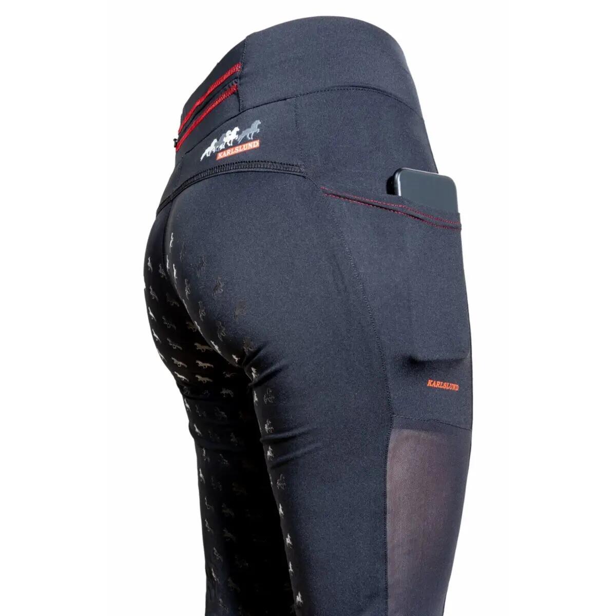Dameslegging met volledige grip Karlslund Galdur Jodhpur 4/5