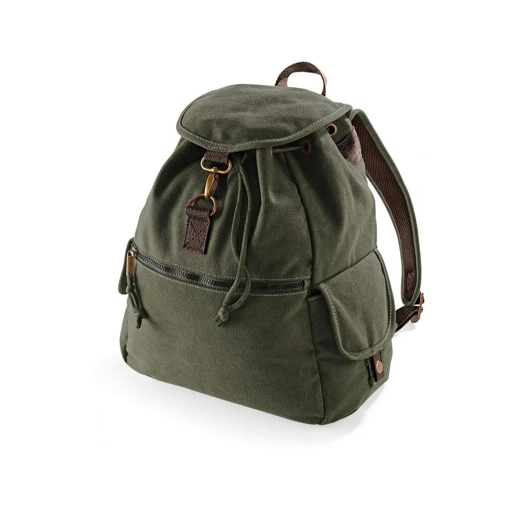 Canvas backpack Quadra Vintage