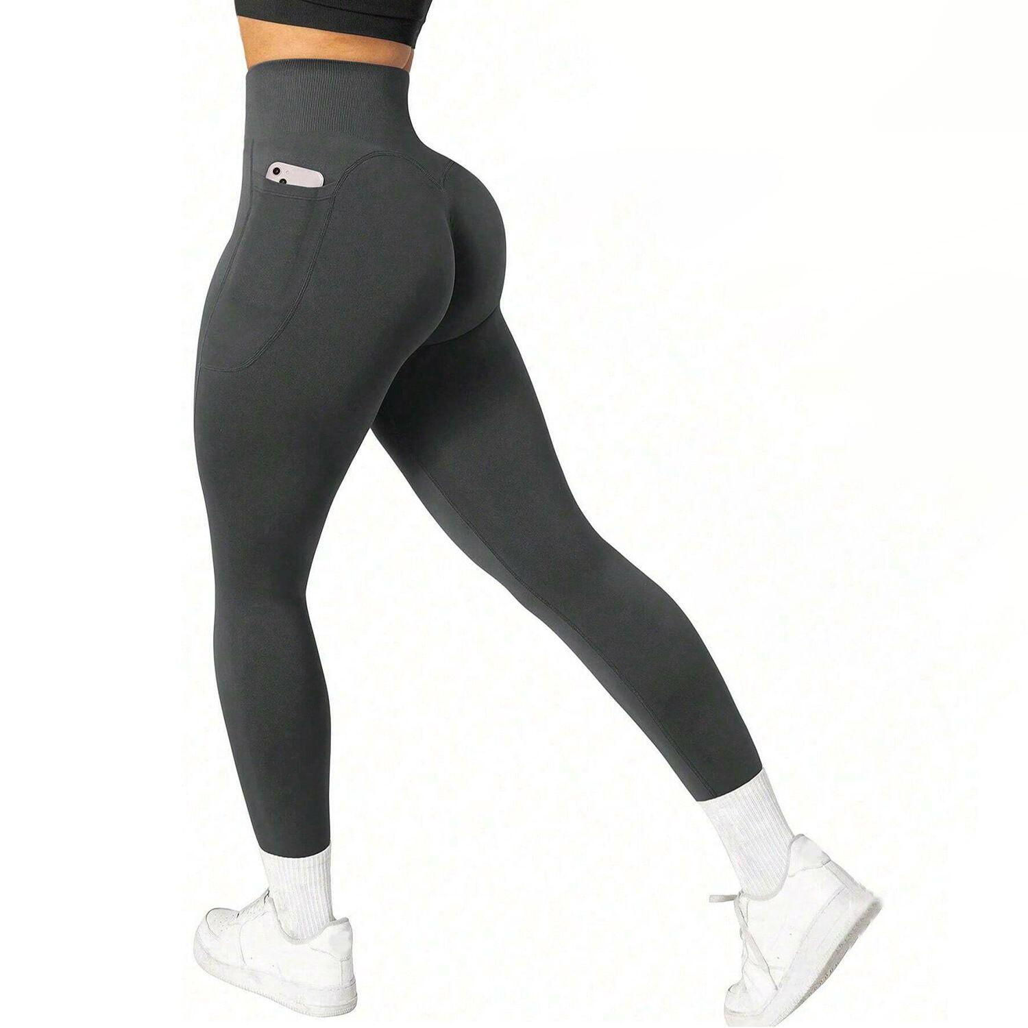 Breathable High-Waist Ruched Butt-Lift Yoga Leggings