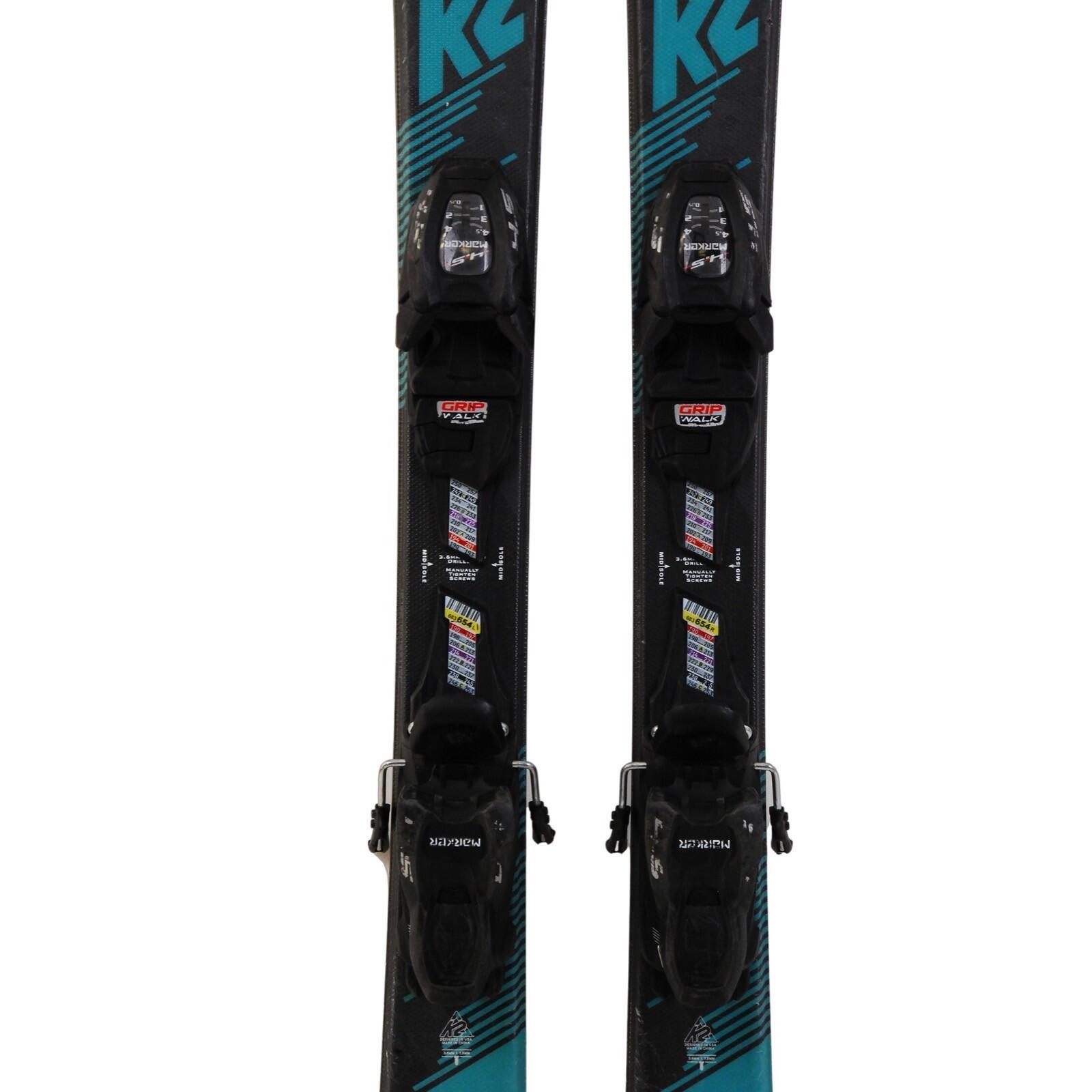 SECOND HAND - Sci K2 Indy + Attacchi 3/4