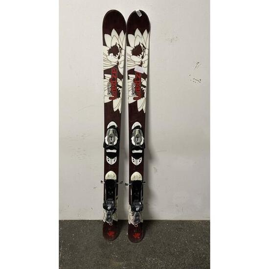 RECONDITIONNE - Mini Ski Wedze Pure + Fixations A